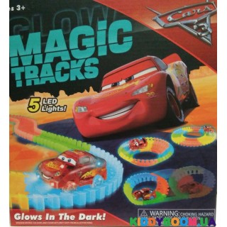 Трек Magic Tracks Тачки с флуоресцентным светом (96 дет.) FYD170206-A